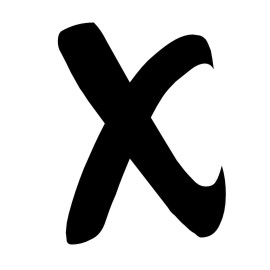 letra X