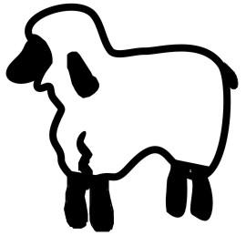 oveja blanca