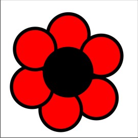 flor rojo